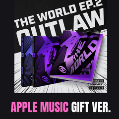 ATEEZ - THE WORLD EP.2 OUTLAW 9TH MINI ALBUM APPLE MUSIC GIFT VER 
