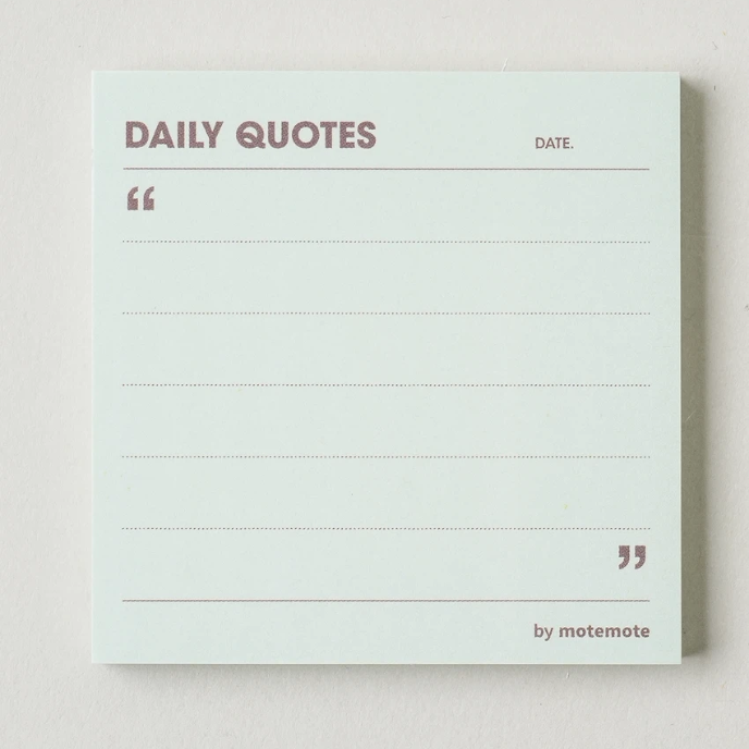 MOTEMOTE STICKY NOTES