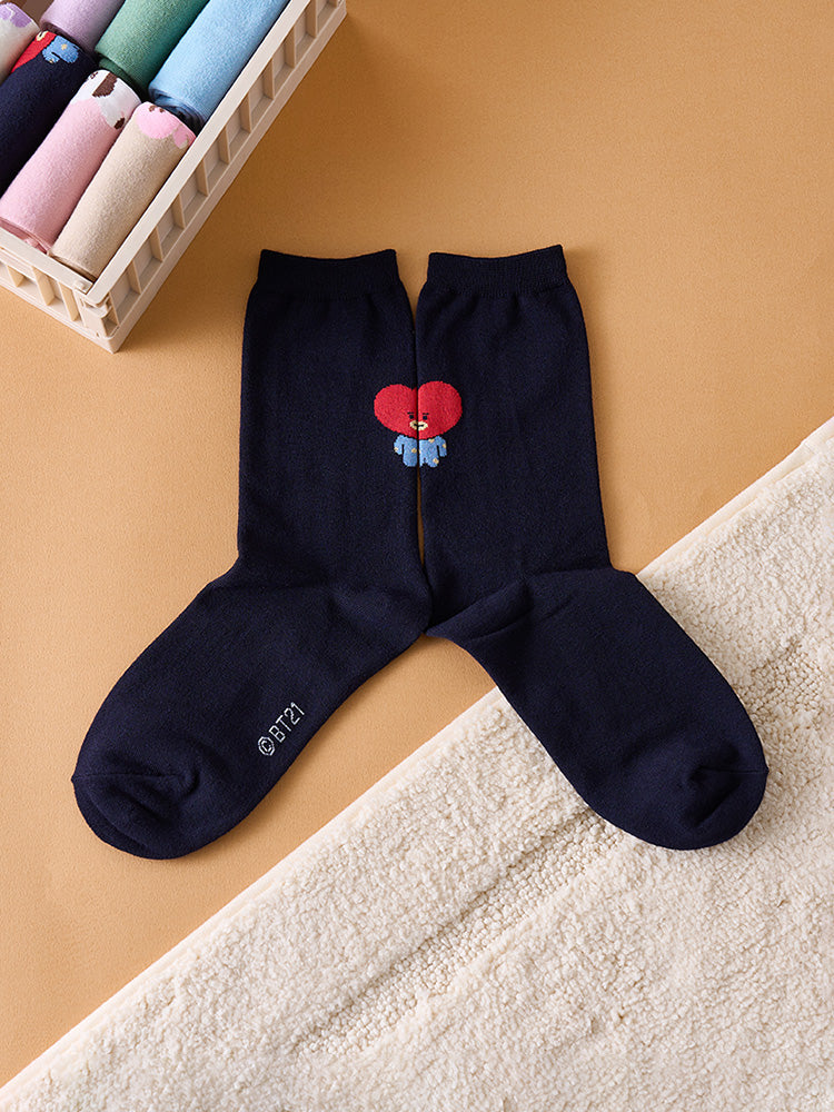 BT21 - BASIC DAILY COLOR SOCKS