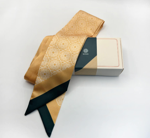DANCHEONG PATTERN TWILLY SCARF - COKODIVE