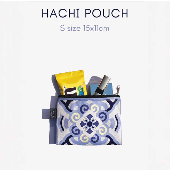 DANCEHONG RED FLOWER POUCH S (BLUE) - COKODIVE