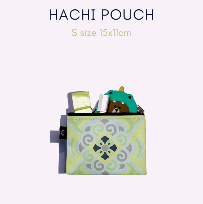 DANCEHONG RED FLOWER POUCH S (GREEN) - COKODIVE