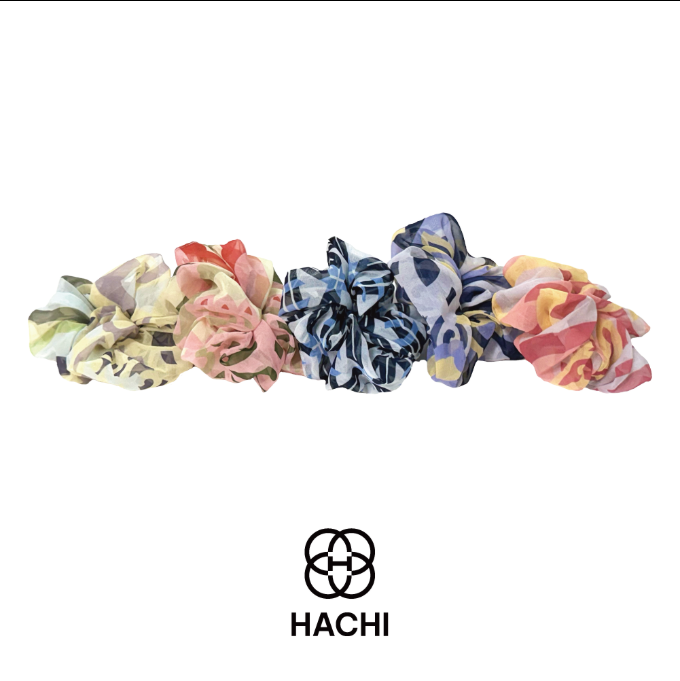 DANCHEONG SCRUNCHIE (LOTUS PATTERN) - COKODIVE