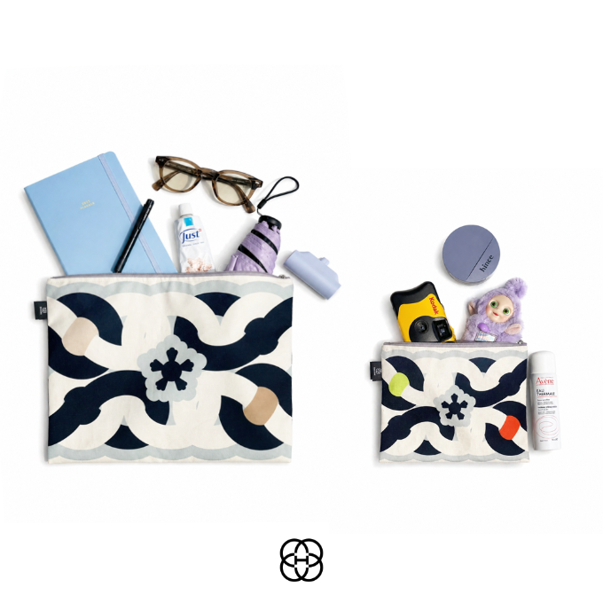 DANCHEONG TTIGORI PATTERN POUCH - COKODIVE