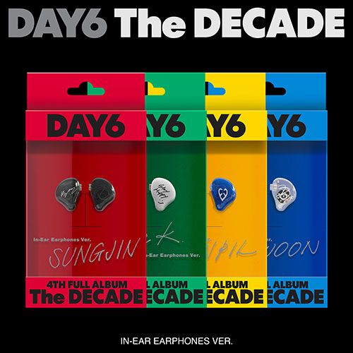 DAY6 - THE DECADE 4TH ALBUM IN-EAR EARPHONE VER RANDOM - COKODIVE