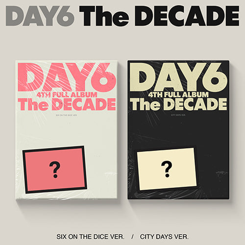 Day6 The Decade コレクトブック ヨンケイ DAY6 - THE DECADE 4TH ALBUM STANDARD SET