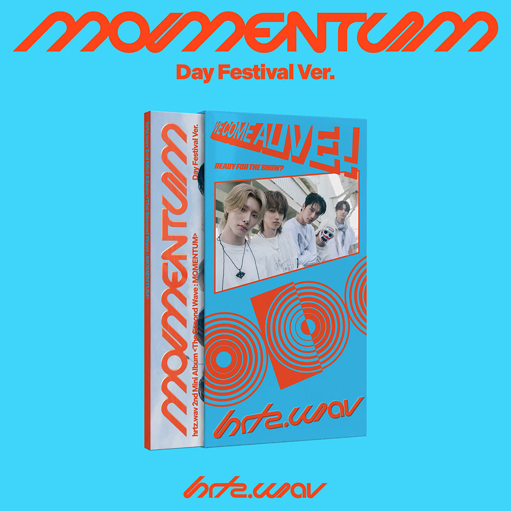 HRTZ.WAV - THE SECOND WAVE : MOMENTUM 2ND MINI ALBUM STANDARD DAY FESTIVAL VER