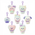 BT21 MINI RAINBOW PLUSH KEYRING - COKODIVE