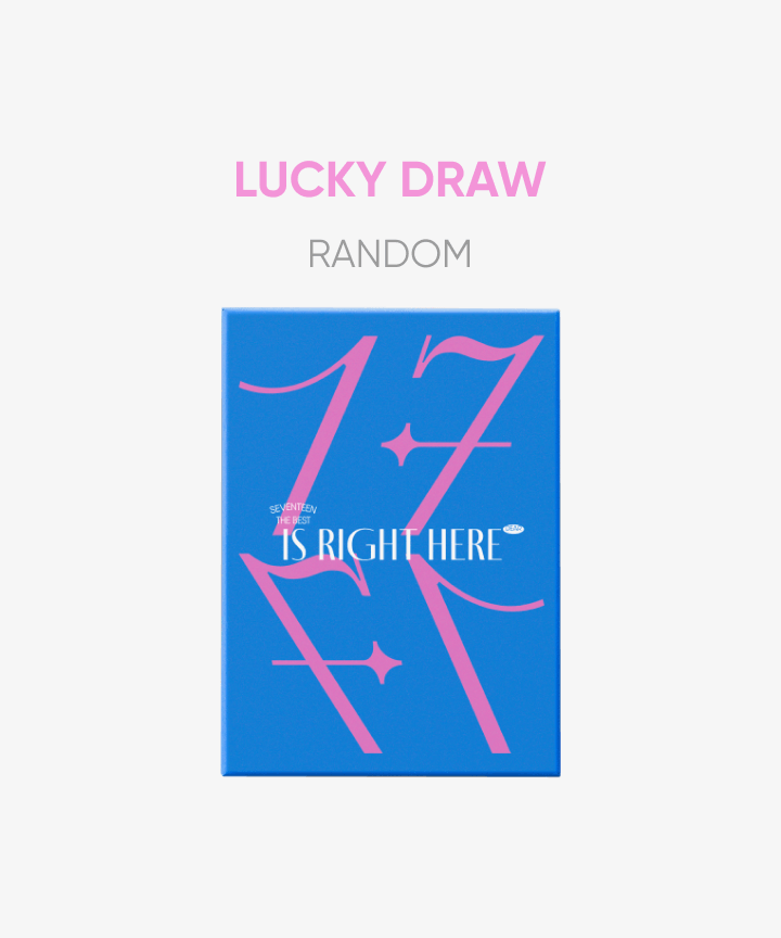 SEVENTEEN - 17 IS RIGHT HERE BEST ALBUM WEVERSE SHOP LUCKY DRAW EVENT DEAR VER RANDOM - COKODIVE