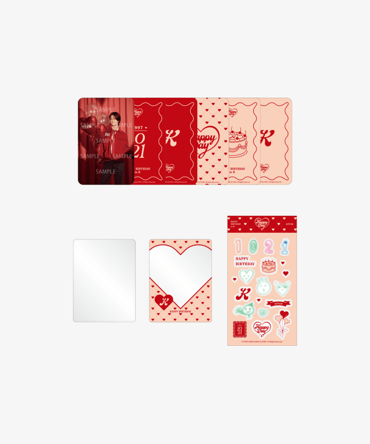 &amp;TEAM - HAPPY K DAY PHOTO CARD &amp; DECO KIT - COKODIVE