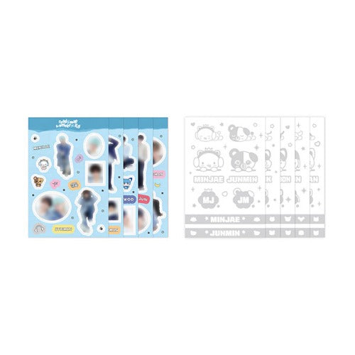 XIKERS - ROUDYMAP TO UNIVERXITY 2ND FANMEETING OFFICIAL MD DECO STICKER PACK - COKODIVE