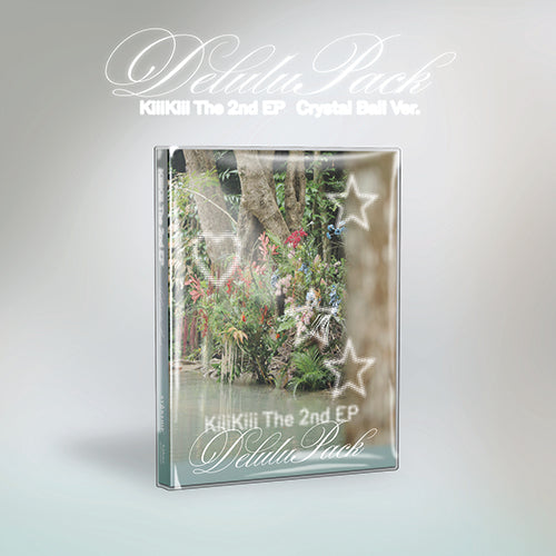KIIIKIII - DELULU PACK 2ND EP ALBUM STARSHIP SQUARE GIFT CRYSTAL BALL VER - COKODIVE