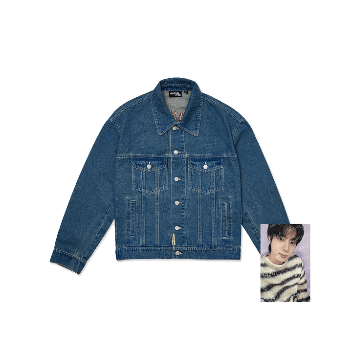 BTS JIN - RUNSEOKJIN OFFICIAL MD DENIM JACKET BTS JIN - RUNSEOKJIN OFFICIAL MD DENIM JACKET