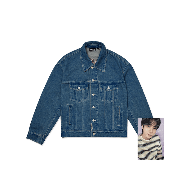 BTS JIN - RUNSEOKJIN OFFICIAL MD DENIM JACKET | COKODIVE BTS JIN - RUNSEOKJIN OFFICIAL MD DENIM JACKET | COKODIVE