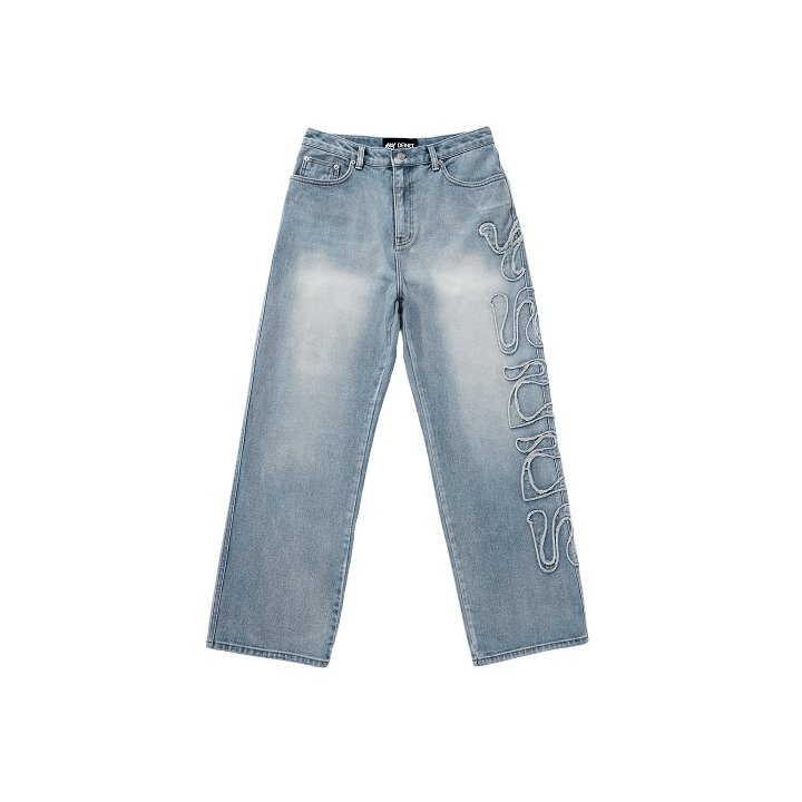 TXT YEONJUN - GGUM X DEINET COLLABORATION OFFICIAL MD DENIM PANTS - COKODIVE