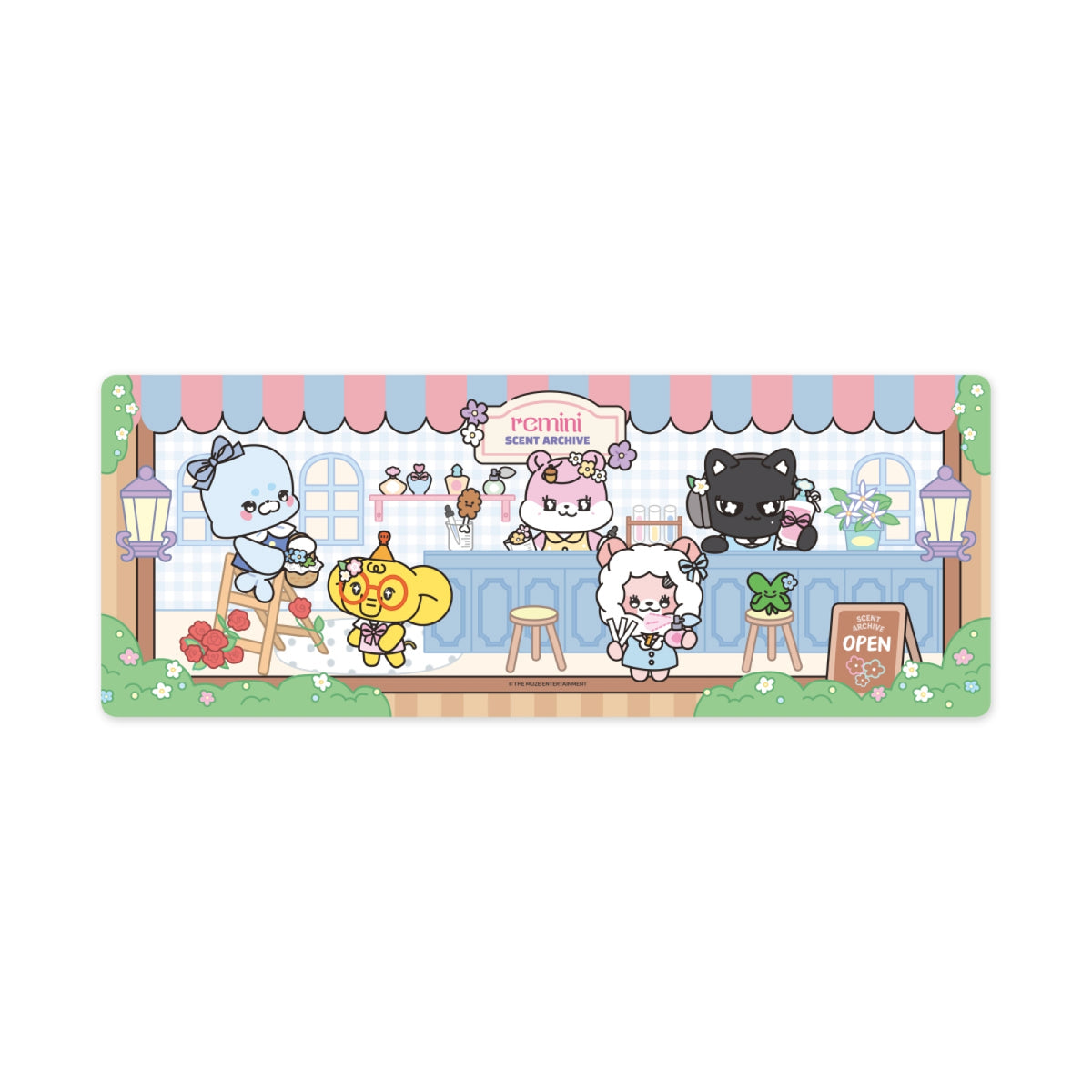 RESCENE - SCENT ARCHIVE : MEMORIES OF RESCENE POP UP OFFICIAL MD DESK MAT - COKODIVE
