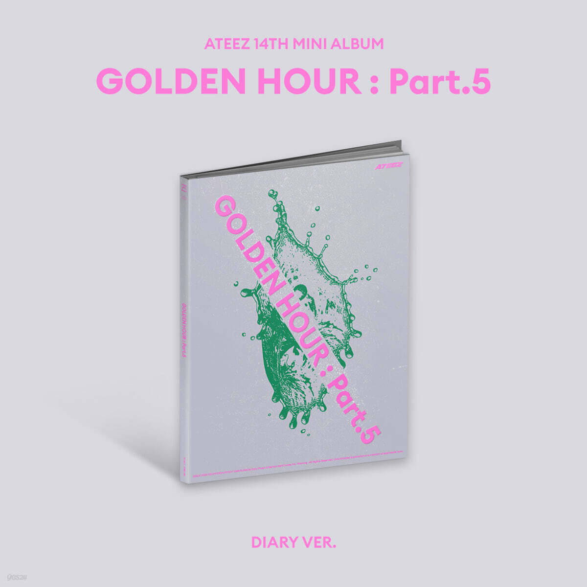 ATEEZ - GOLDEN HOUR : PART.5 14TH MINI ALBUM KPOP STORE GIFT STANDARD DIARY VER