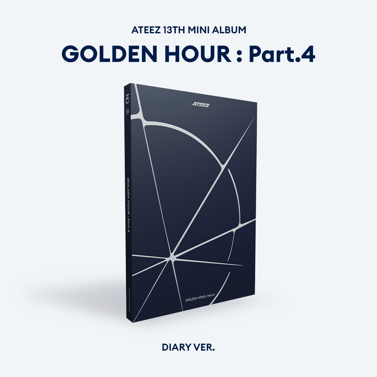 ATEEZ - GOLDEN HOUR : PART.4 MINI 13TH ALBUM STANDARD DIARY VER - COKODIVE