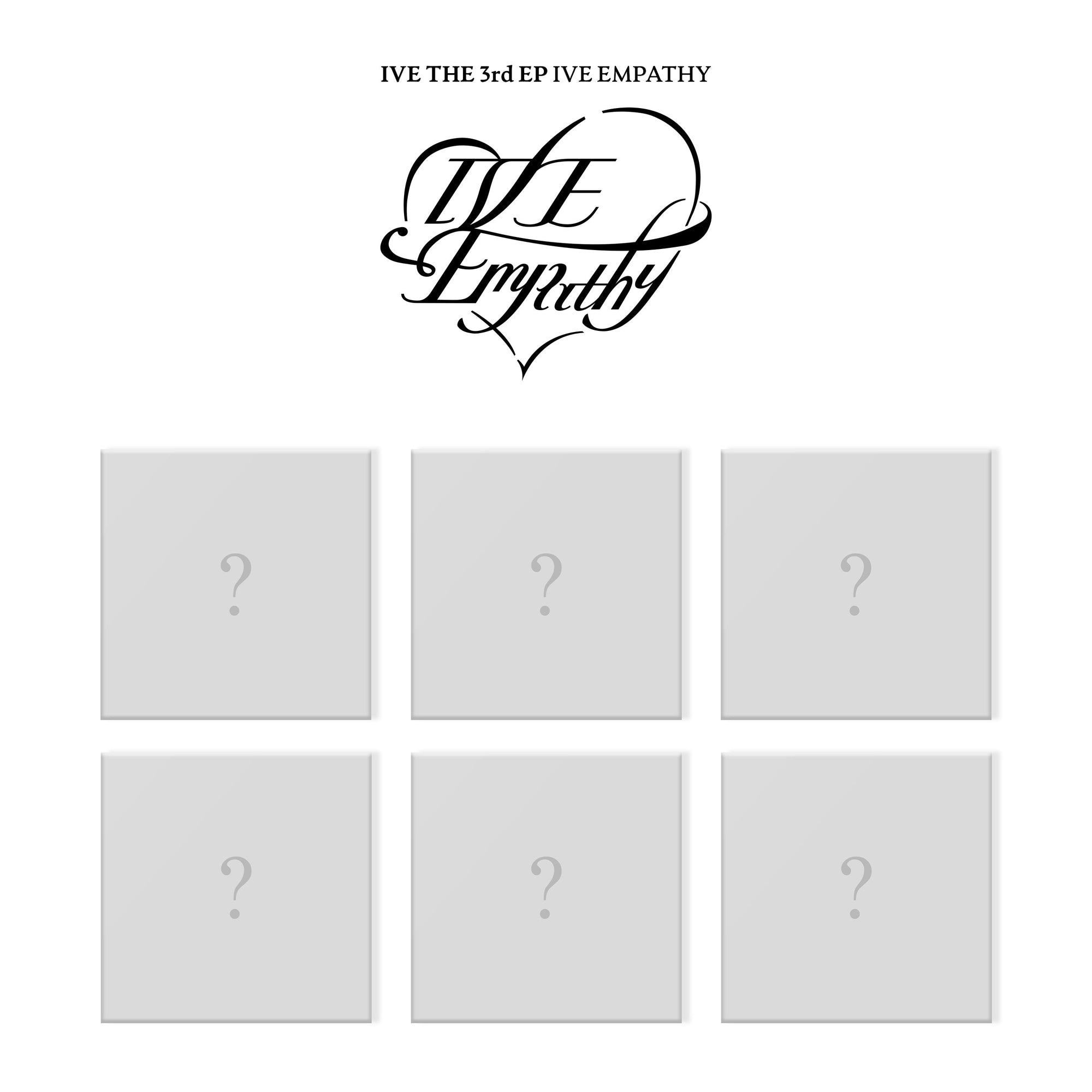 IVE - IVE EMPATHY 3RD EP ALBUM STARSHIP SQUARE GIFT LOVED DIGIPACK SET - COKODIVE