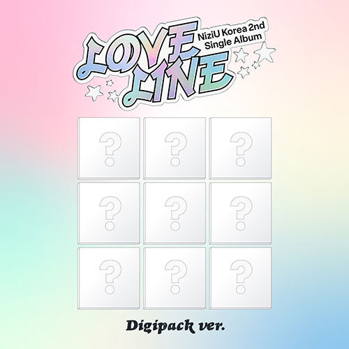 NiziU - LOVE LINE 2ND SINGLE ALBUM DIGIPACK VER SET - COKODIVE