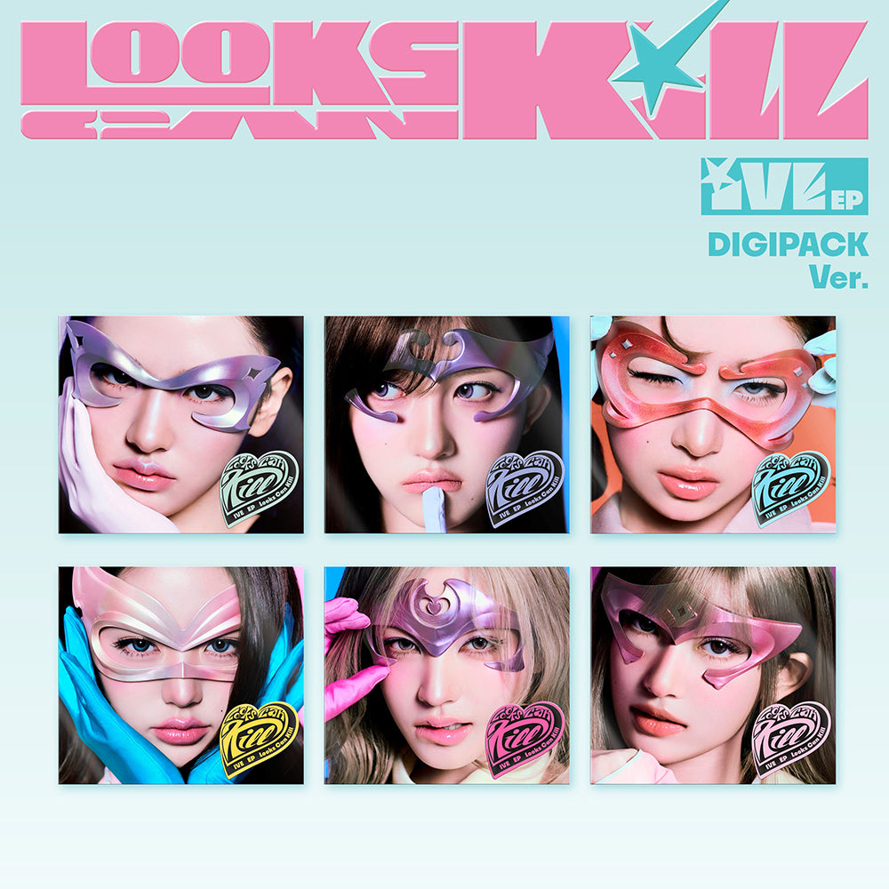 IVE - LOOKS CAN KILL EP ALBUM STARSHIP GIFT DIGIPACK VER SET