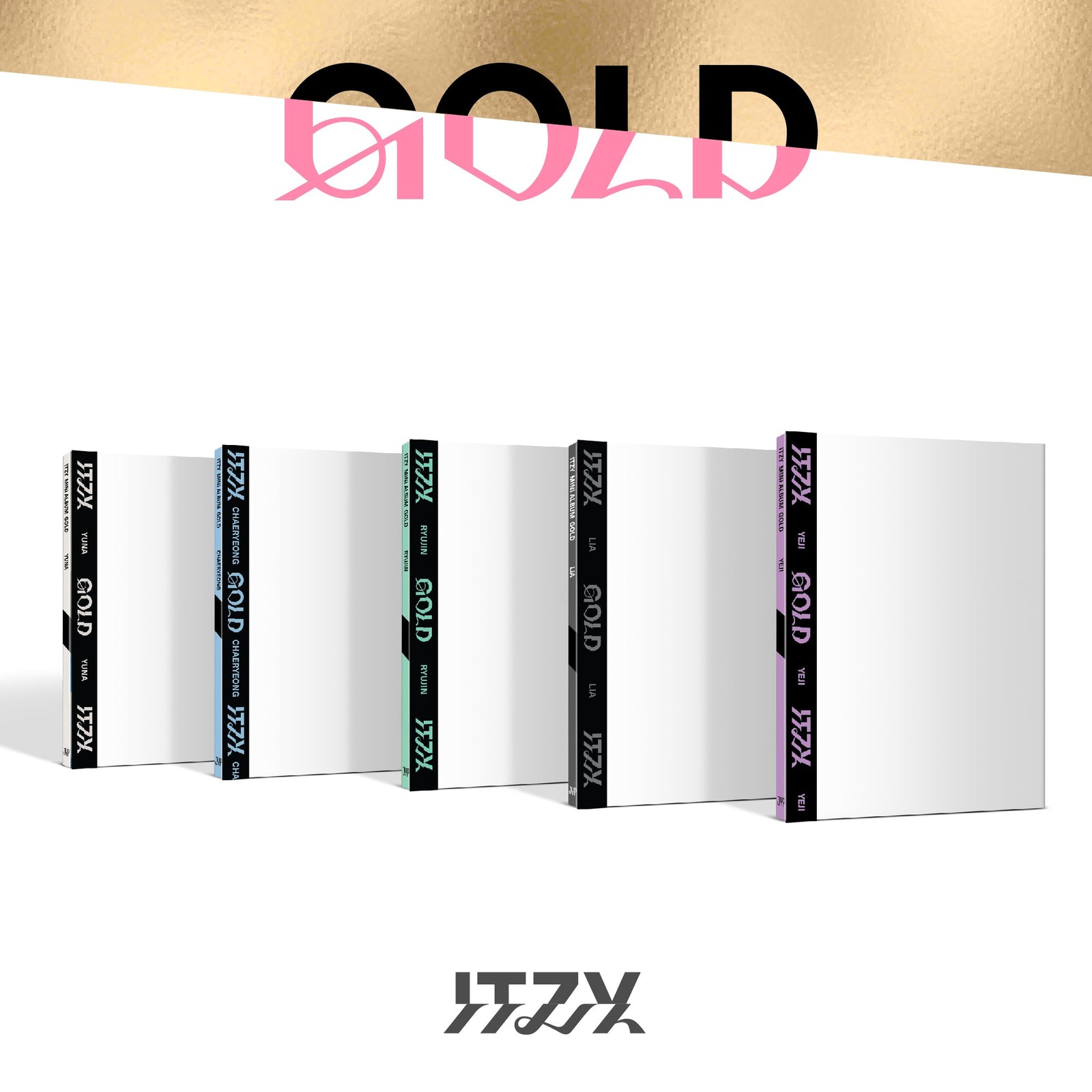 ITZY - GOLD 2ND ALBUM DIGIPACK RANDOM - COKODIVE