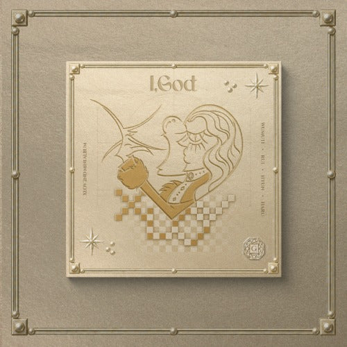 XLOV - I, GOD 2ND MINI ALBUM DEAR MY MUSE GIFT STANDARD G VER - COKODIVE