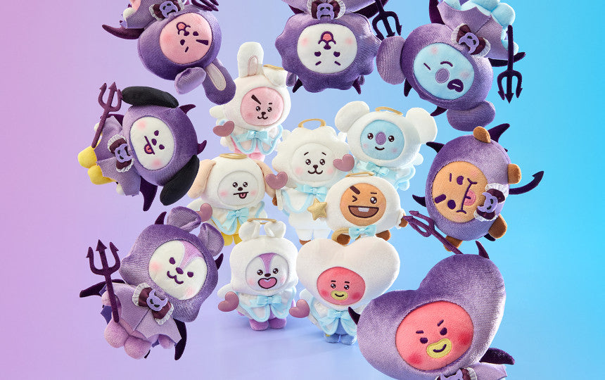 BT21 - ANGEL & VILLAIN VILLAIN PLUSH - COKODIVE