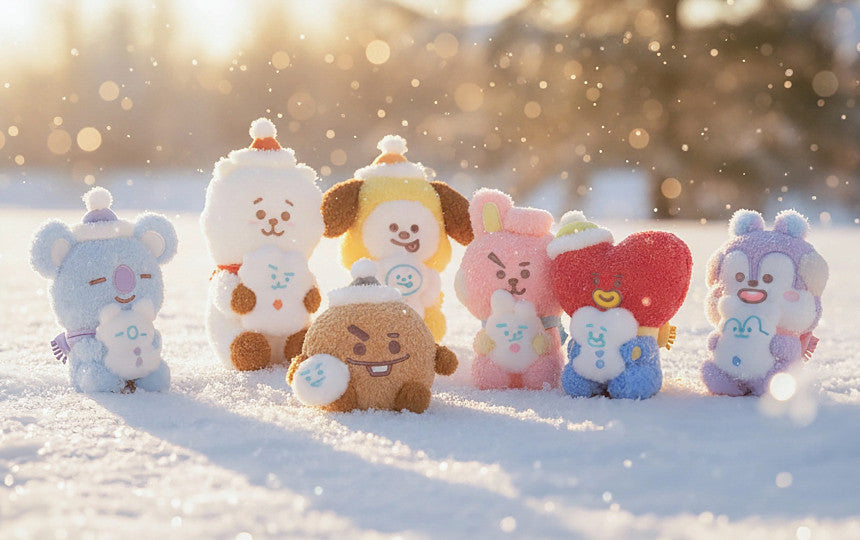 BT21 - SNOWMAN PLUSH DOLL - COKODIVE
