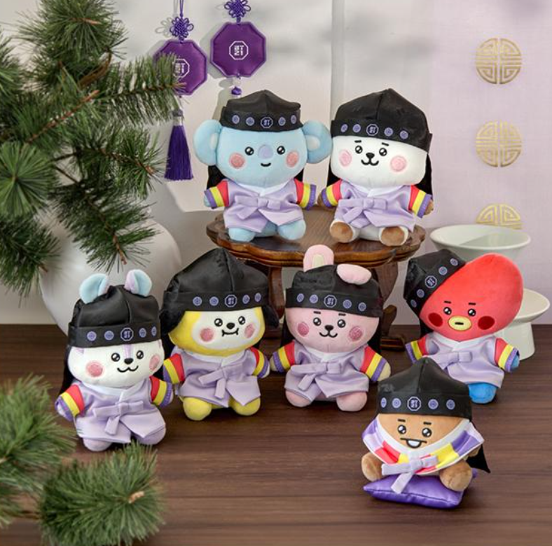 BT21 - PREMIUM K EDITION SITTING DOLL - COKODIVE