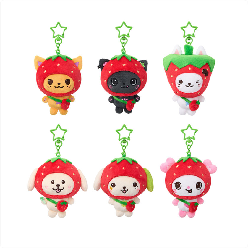 NCT WISH - WISHBERRY BAKERY OFFICIAL MD DOLL KEYRING - COKODIVE