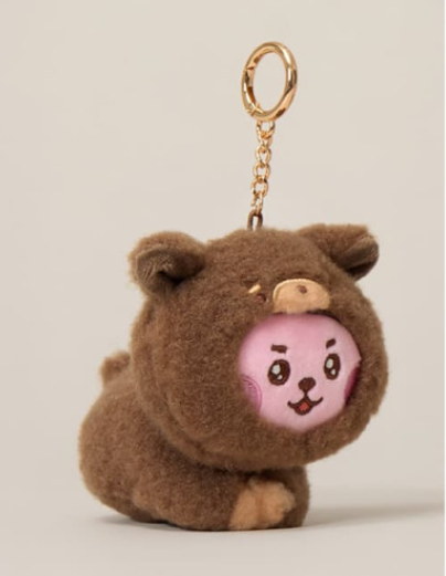 BT21 - BABY MORE FLUFFY DOLL KEYRING - COKODIVE