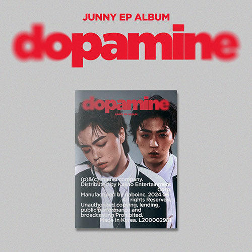JUNNY - DOPAMINE EP ALBUM PHOTOBOOK - COKODIVE