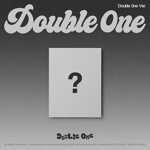 DOUBLE ONE - XPERT 1ST MINI ALBUM DOUBLE ONE VER - COKODIVE
