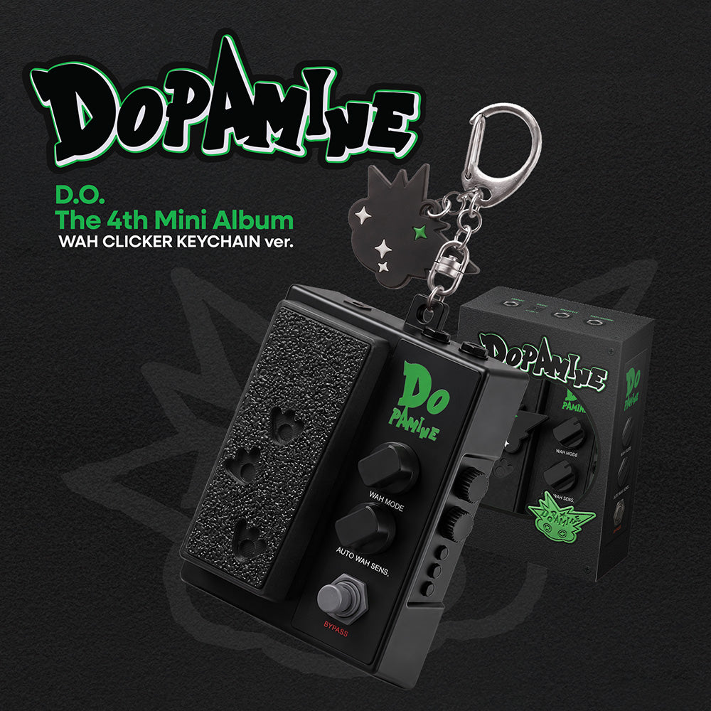 DOH KYUNG SOO (D.O.) - DOPAMINE THE 4TH MINI ALBUM WAH CLICKER KEYCHAIN VER (LIMITED EDITION) - COKODIVE