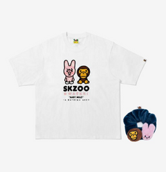 STRAY KIDS - BAPE X STRAY KIDS DWAEKKI BABY MILO TEE M (CHANGBIN) + SC