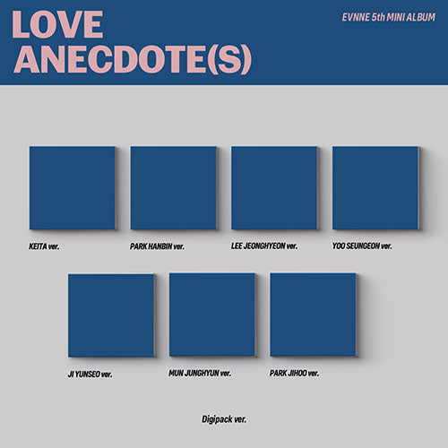 EVNNE - LOVE ANECDOTE(S) 5TH MINI ALBUM DIGIPACK RANDOM - COKODIVE