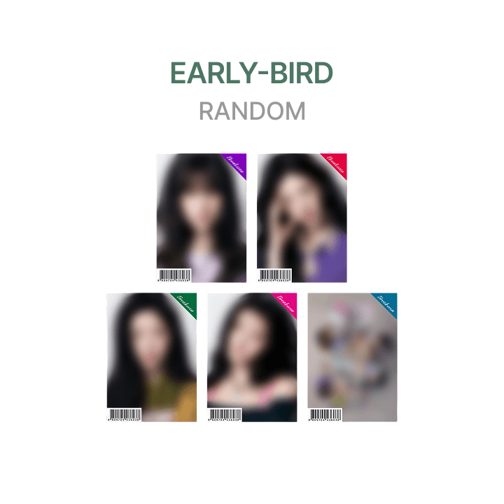 ILLIT - BREAK EVEN 5TH MINI ALBUM WEVERSE SHOP EARLY BIRD GIFT GLLIT VER RANDOM - COKODIVE