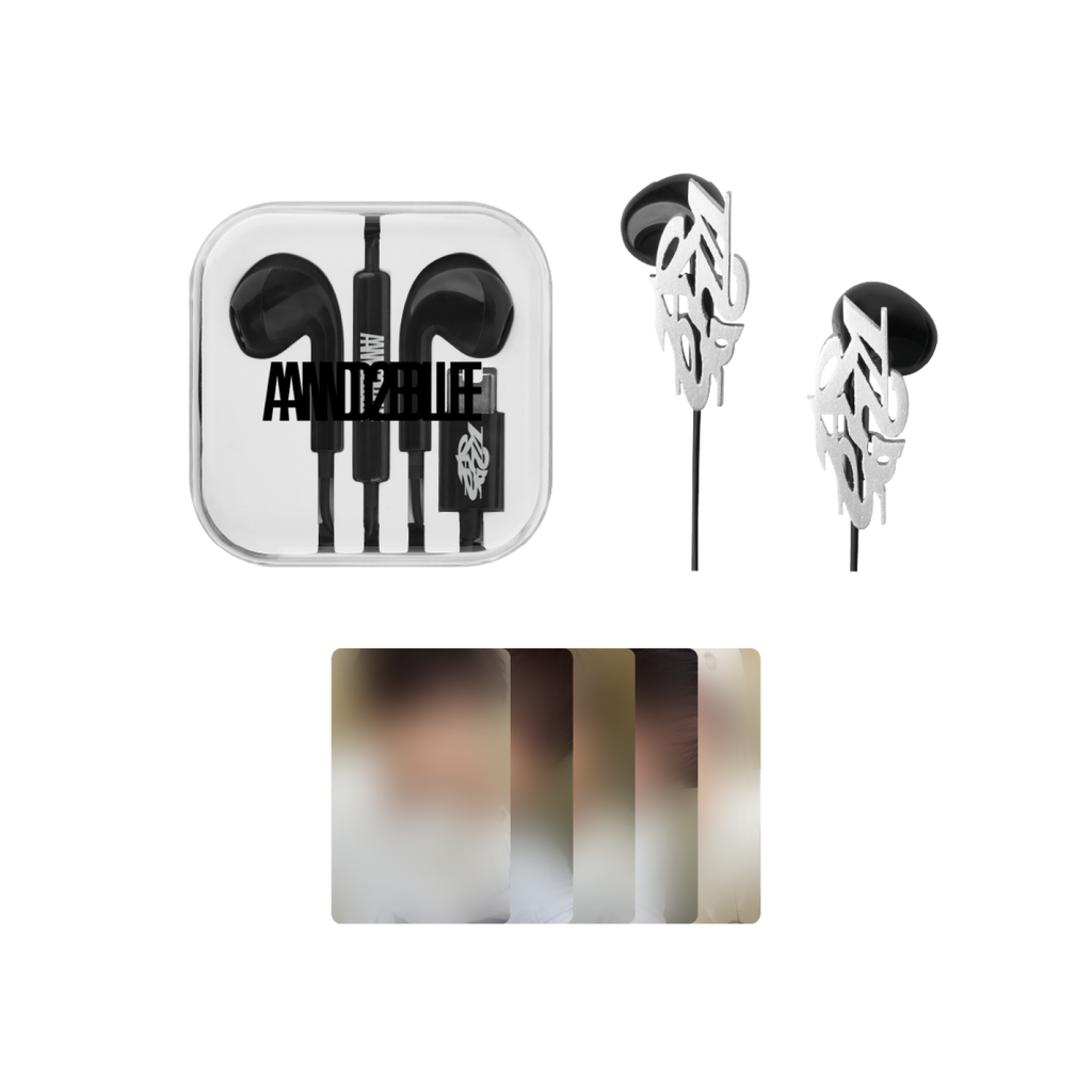 AND2BLE - SEQUENCE 01: CURIOSITY POP UP OFFICIAL MD EARPHONE PARTS SET