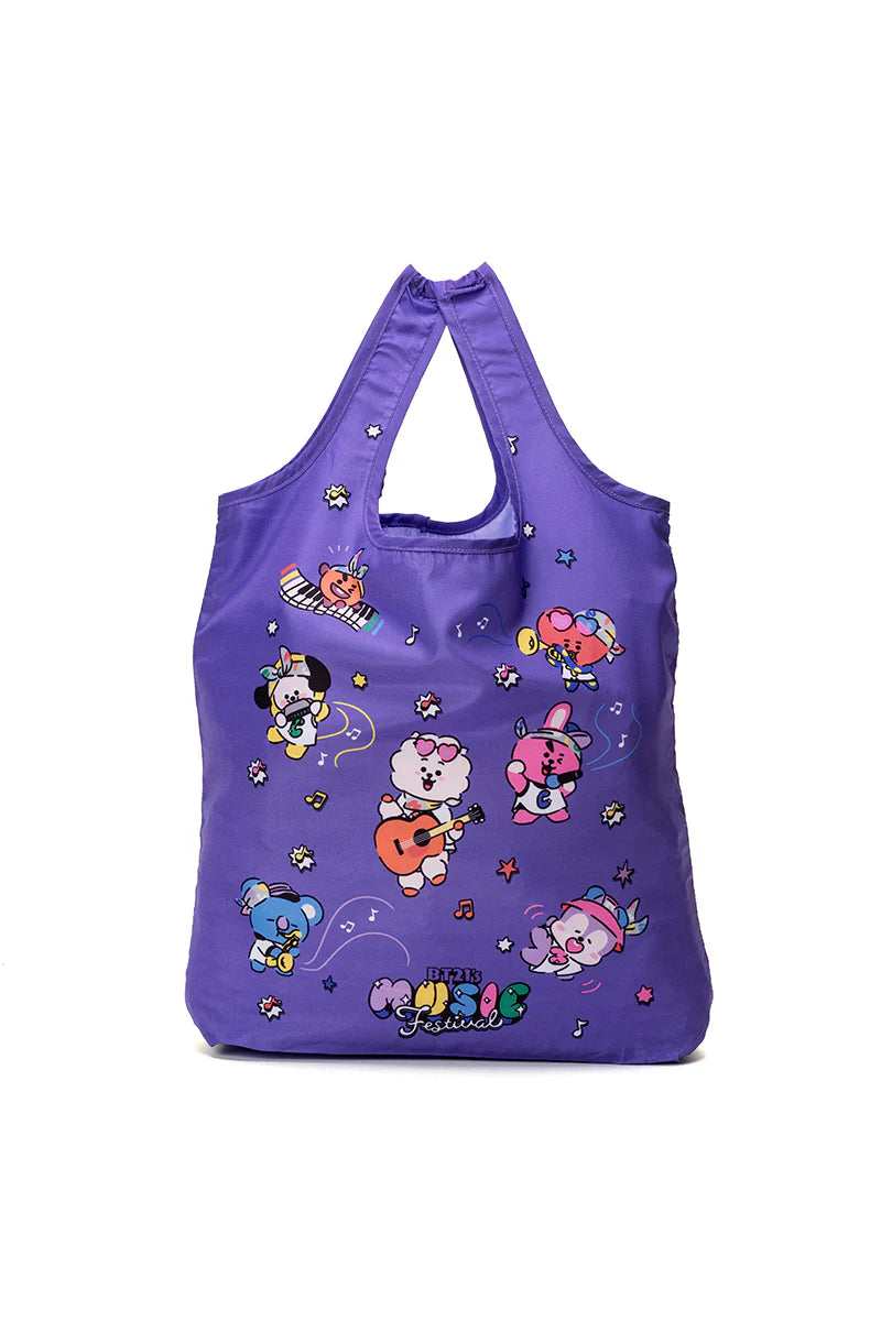 BT21 - CINEMA & MUSIC FESTIVAL ECO BAG (MUSIC FESTIVAL) - COKODIVE