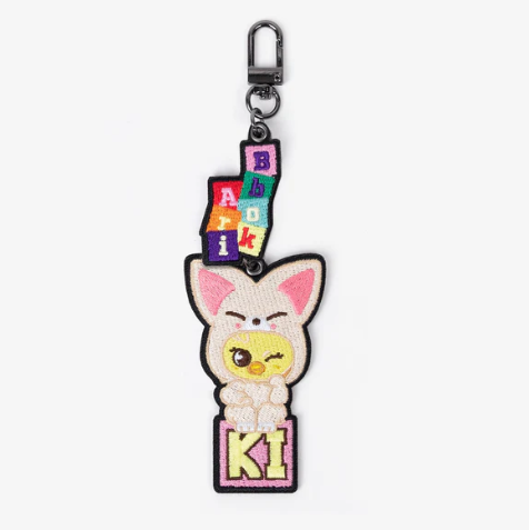 STRAY KIDS - SKZ TOY WORLD FAN CONNECTING 2024 OFFICIAL MD EMBROIDERY KEY HOLDER - COKODIVE