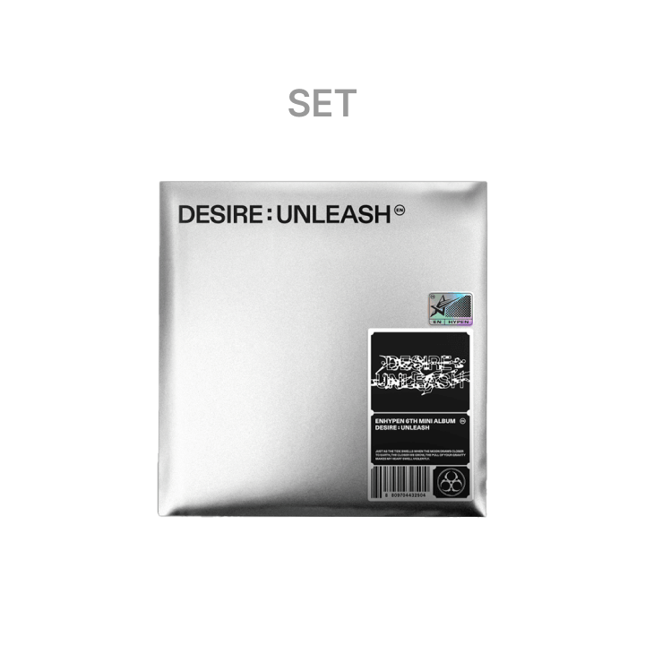 ENHYPEN DESIRE : UNLEASH 6th Mini Album Schlüsselanhänger Version - Versiegelt Mit Tracking