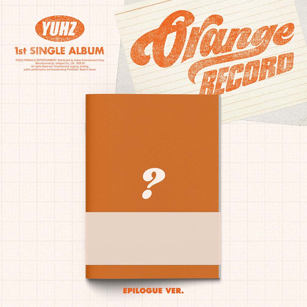 YUHZ - ORANGE RECORD 1ST SINGLE ALBUM KIWEE ALBUM EPILOGUE VER - COKODIVE