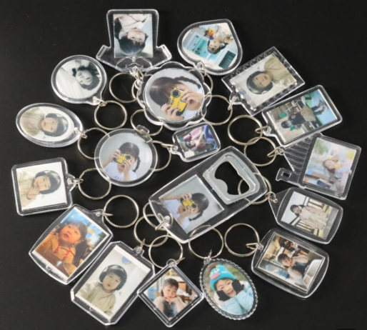 CUSTOM ID PHOTO HOLDER KEYRING - COKODIVE