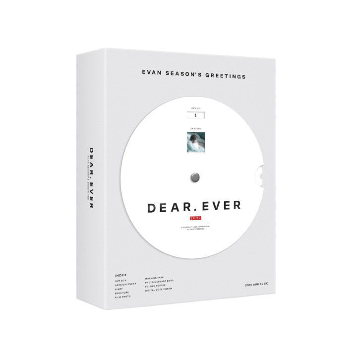 EVAN - DEAR. EVER 2027 SEASON'S GREETINGS WEVERSE SHOP GIFT - COKODIVE