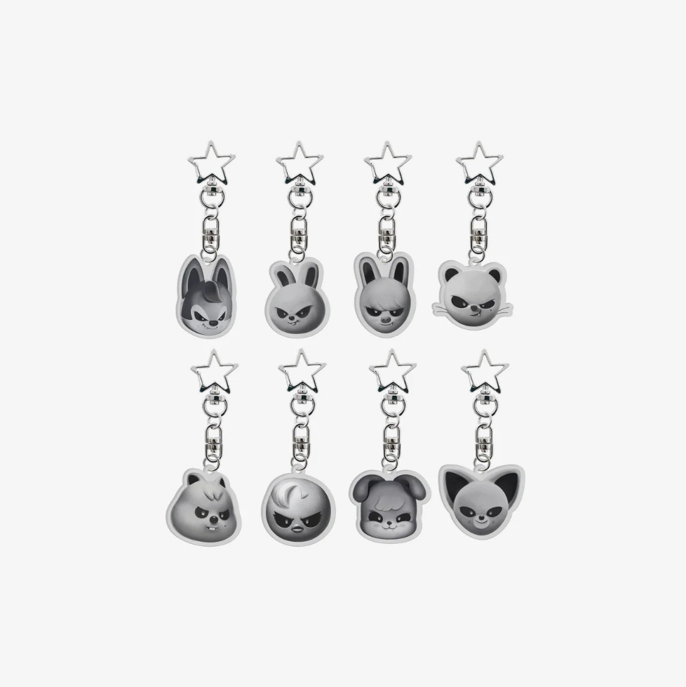 STRAY KIDS - SKZOO EVERYWHERE ALL AROUND THE WORLD GLOBAL POP UP OFFICIAL MD EVIL ACRYLIC KEYRING - COKODIVE