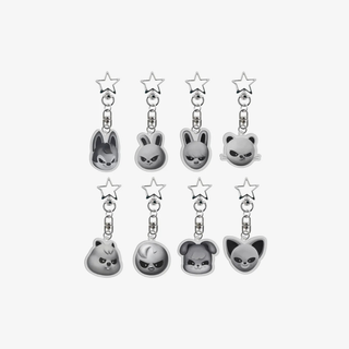 STRAY KIDS - SKZOO EVERYWHERE ALL AROUND THE WORLD GLOBAL POP UP OFFICIAL MD EVIL ACRYLIC KEYRING - WOLF CHAN