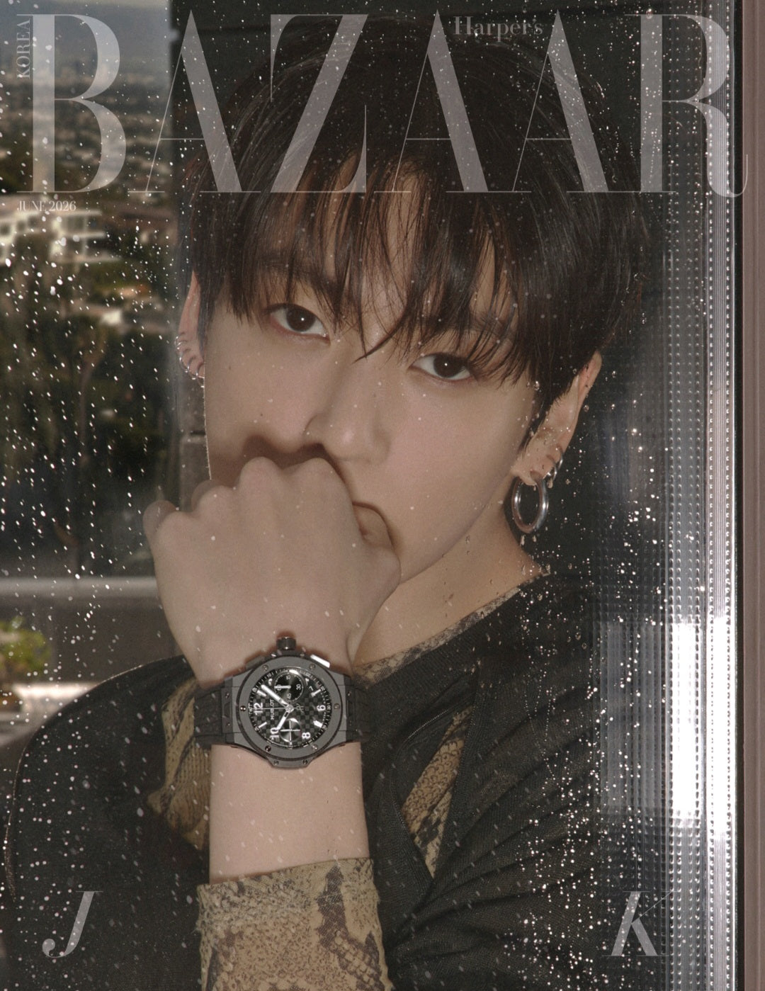 BTS JUNG KOOK - BAZAAR MAGAZINE 2026 JUNE ISSUE COVER E - COKODIVE