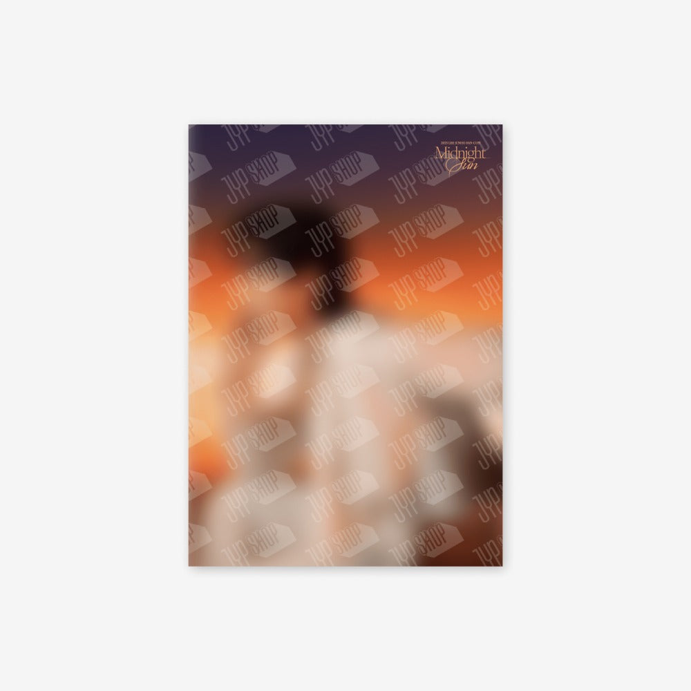 LEE JUNHO - MIDNIGHT SUN 2025 LEE JUNHO FAN-CON OFFICIAL MD FABRIC POSTER - COKODIVE