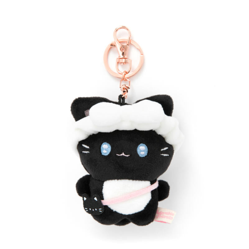 FACIAL HEADBAND BLACK CAT PLUSH KEYRING - COKODIVE